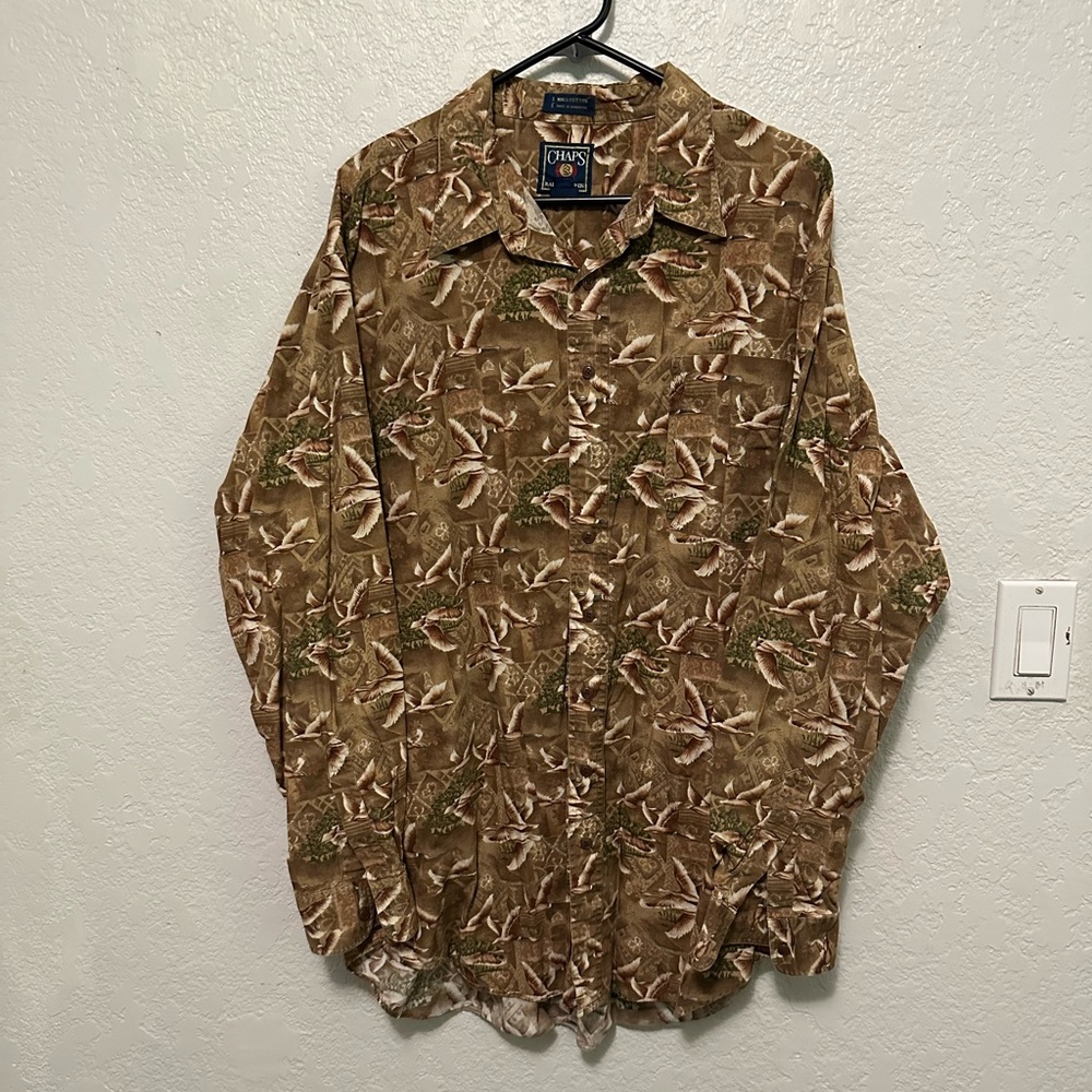 Vintage Chaps Ralph Lauren Mallard Duck Shirt